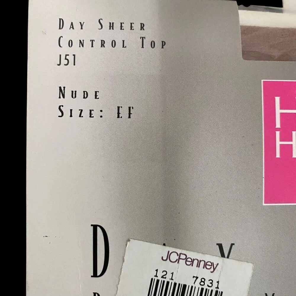 Hanes Her Way Day Sheer Control Top Pantyhose Womens EF Nude Black Shadow Lot 3
